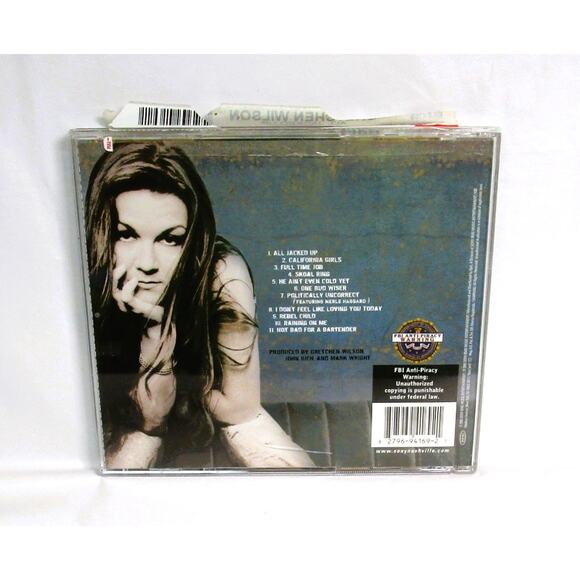 Gretchen Wilson ALL JACKED UP Album 2005 Audio CD Epic Label Country Music - Picture 3 of 3